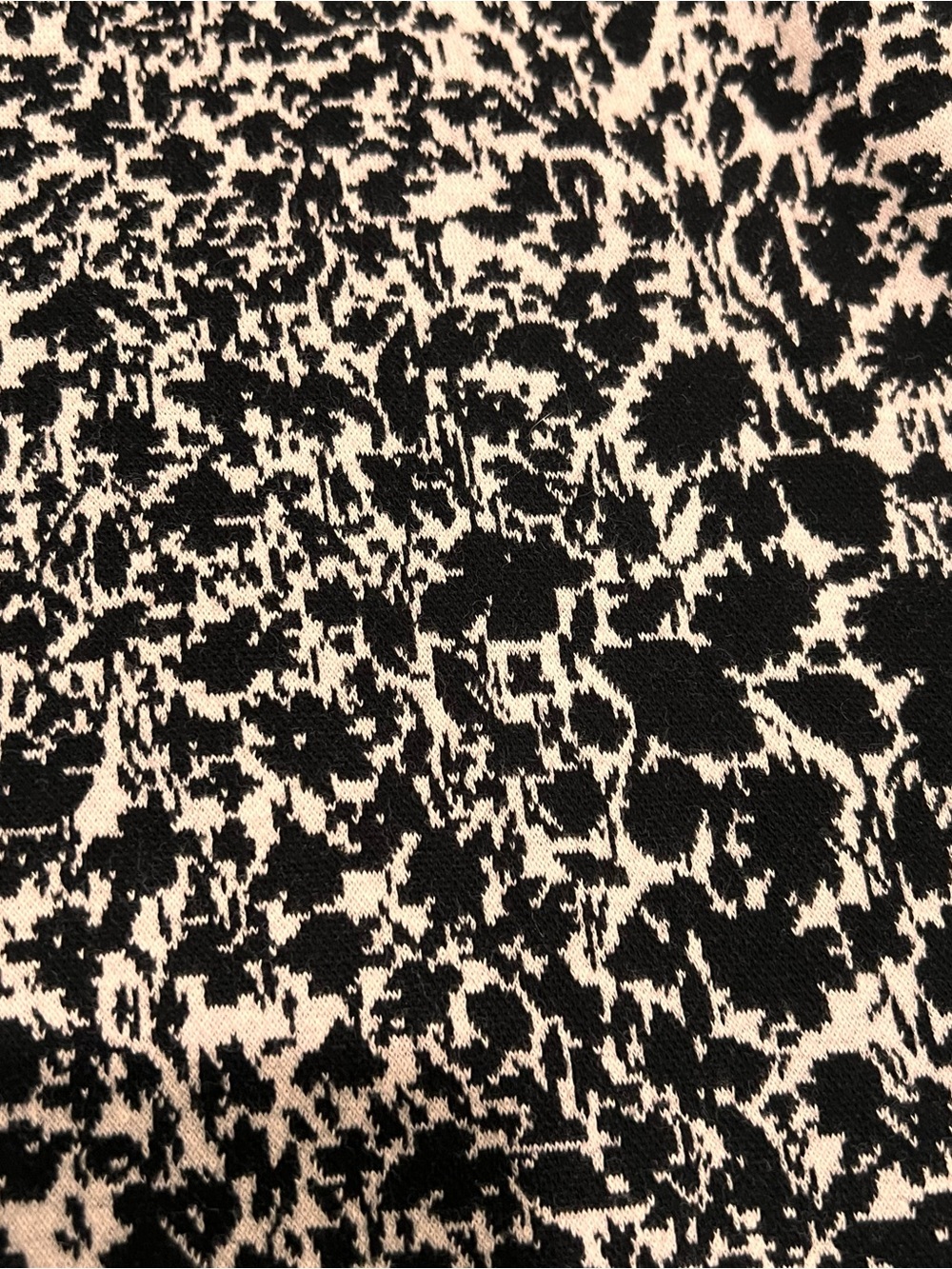 Maeve By Anthropologie Fleur The Margot Kick Flare Pant Black/White Large Crop - Picture 8 of 16